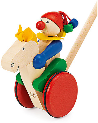 Selecta Trotto - Wooden push toy Pull Toys