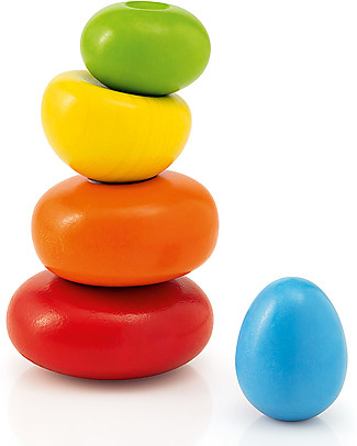 Selecta Wobbly Rocks - Balance Wooden Toy Montessori Toys
