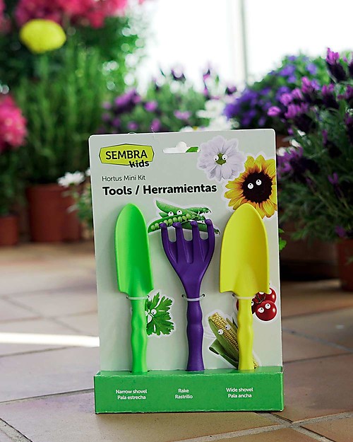 Sembra Mini Kit Tools - Use them to plant and grow your vegetables Gardening Toys