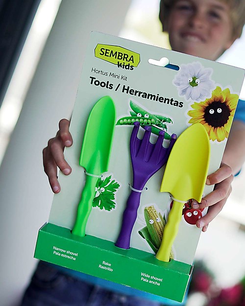 Sembra Mini Kit Tools - Use them to plant and grow your vegetables Gardening Toys