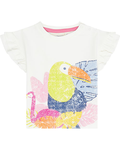 Sense Organics Ada Baby Shirt -Tropical Bird - 100% Organic Cotton T-shirts