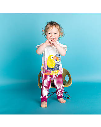 Sense Organics Ada Baby Shirt -Tropical Bird - 100% Organic Cotton T-shirts