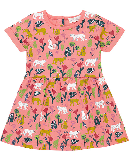 Sense Organics Amea Baby Dress - Leopard - 100% Organic Cotton Dresses_