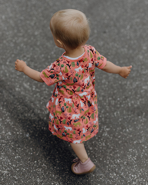 Sense Organics Amea Baby Dress - Leopard - 100% Organic Cotton Dresses_