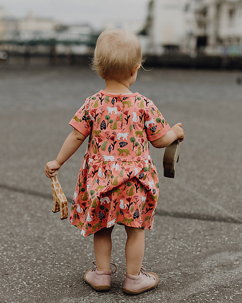 Sense Organics Amea Baby Dress - Leopard - 100% Organic Cotton Dresses_