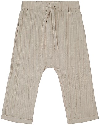 Sense Organics Baby Pant Mare - Beige/Grigio - 100% organic cotton Trousers