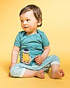 Sense Organics Baby Short Sleeves Shirt with Applique Tobi, Fisherman - 100% organic cotton T-shirts