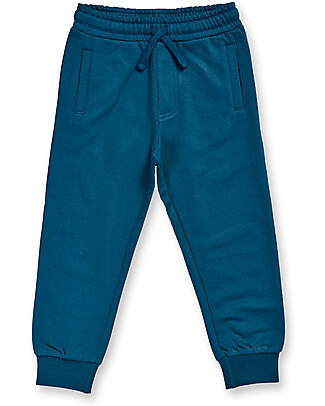 Sense Organics Bela Joggers with Drawstring - Dark Teal - 100% Organic Cotton GOTS Trousers