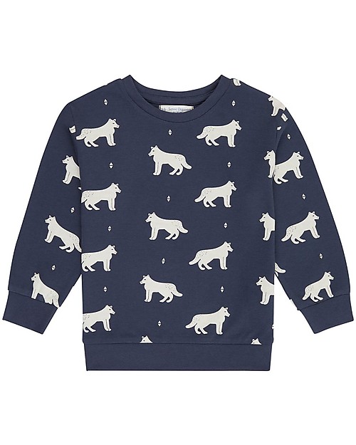Sense Organics Bengo Sweatshirt - Husky - 100% Organic Cotton Long Sleeves Tops