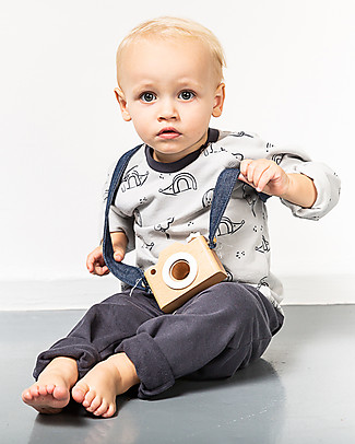 Sense Organics Candy Baby Sweat Pants - Navy - 100% Organic Cotton Trousers