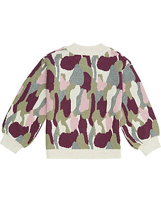 Sense Organics Delia Knitted Sweater - Olive Sand Grey - 100% Organic Cotton GOTS Jumpers