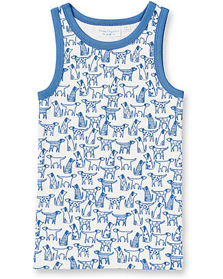 Sense Organics Don Retro Vest - Dogs - 100% Organic Cotton GOTS Tank Tops
