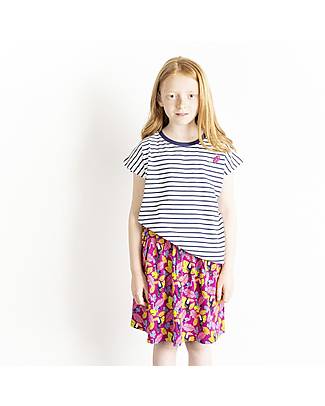 Sense Organics Dora Shirt - Navy Stripes - 100% Organic Cotton T-shirts