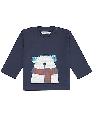 Sense Organics Elan Long Sleeves Shirt - Polar Bear - 100% Organic Cotton Long Sleeves Tops