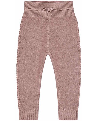 Sense Organics Etenia Baby Knitted Leggings - Pink - 100% Organic Cotton Leggings