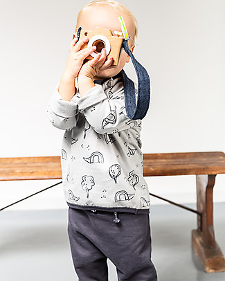 Sense Organics Etu Baby Sweater - Hedgehogs - 100% Organic Cotton Sweatshirts