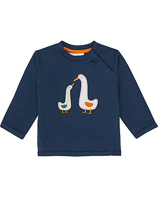 Sense Organics Etu Baby Sweater - Navy Blue Duck - 100% Organic Cotton GOTS Jumpers
