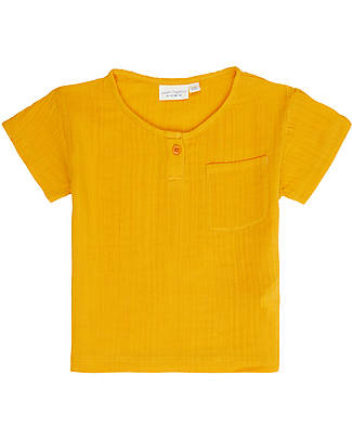 Sense Organics Jaku T-Shirt - Curry - Soft Cotton Muslin T-shirts