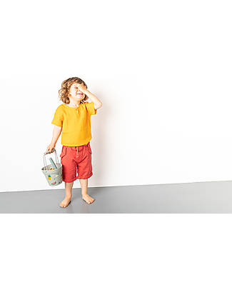 Sense Organics Jaku T-Shirt - Curry - Soft Cotton Muslin T-shirts