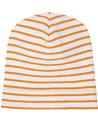Sense Organics Kai Striped Hat - Cheddar - 100% Organic Cotton Hats