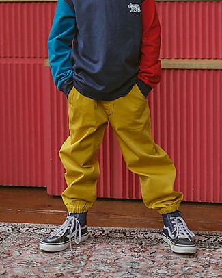 Sense Organics Kaito Lined Pant - Mustard - Organic Cotton Trousers