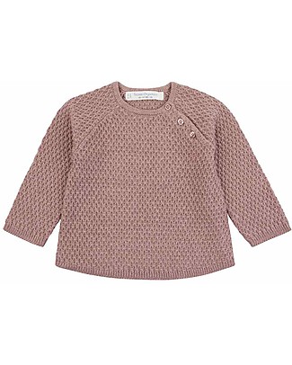 Sense Organics Keme Baby Knitted Sweater - Pink - 100% Organic Cotton Jumpers