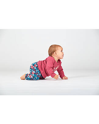 Sense Organics Klara Long Sleeved Baby Shirt - Raspberry - 100% Organic Cotton Long Sleeves Tops