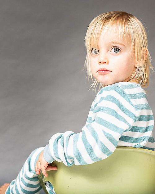 Sense Organics Long John Pyjama with Applique - Owl - 100% organic cotton Pyjamas