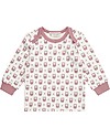 Sense Organics Long Sleeves Shirt Timber, Owls Mauve - 100% organic cotton Long Sleeves Tops