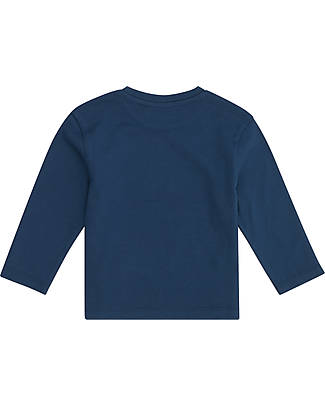 Sense Organics Luke Baby Shirt - Navy Blue - 100% Organic Cotton GOTS Long Sleeves Tops
