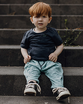 Sense Organics Magesh Baby Pants - Origami Elephant - 100% Organic Cotton Shorts