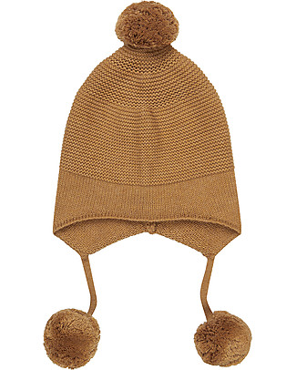 Sense Organics Marcel Baby Knitted Hat - Caramel Winter Hats
