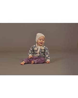 Sense Organics Marcel Baby Knitted Hat - Sand - 100% Organic Cotton GOTS Winter Hats