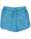 Sense Organics Marlen Sweat Shorts - Dusty Blue - 100% Organic Cotton GOTS Shorts