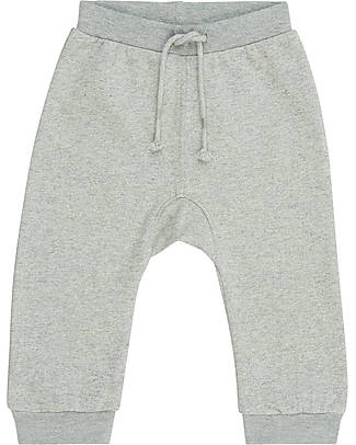 Sense Organics Matti Baby Sweat Pant - Grey Melange - 100% Organic Cotton GOTS Trousers
