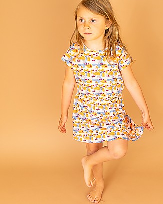 Sense Organics Melda Dress - Abstract - 100% organic cotton Dresses