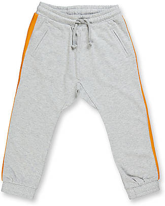 Sense Organics Merlin Sweat Pant - Melange Grey - 100% Organic Cotton GOTS Trousers