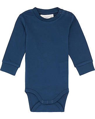 Sense Organics Milan Long Sleeves Baby Body - Navy Blue - 100% Organic Cotton GOTS Long Sleeves Bodies