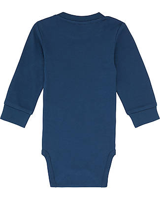 Sense Organics Milan Long Sleeves Baby Body - Navy Blue - 100% Organic Cotton GOTS Long Sleeves Bodies