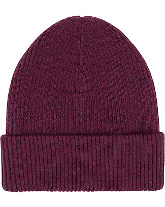 Sense Organics Moko Knitted Hat - Aubergine - 100% Organic Cotton GOTS Winter Hats