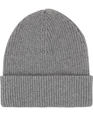 Sense Organics Moko Knitted Hat - Grey - 100% Organic Cotton GOTS Winter Hats