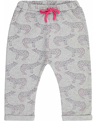 Sense Organics Nia Baby Sweat Pants - Polar Bear - 100% Brushed Organic Cotton Trousers