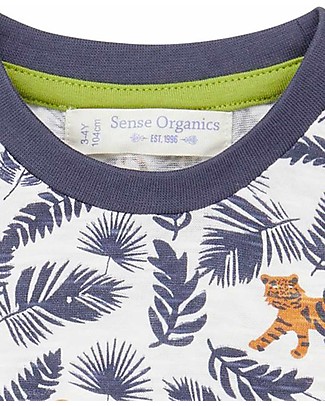 Sense Organics Odo Baby T-shirt - Tiger - 100% Organic Cotton T-Shirts And Vests