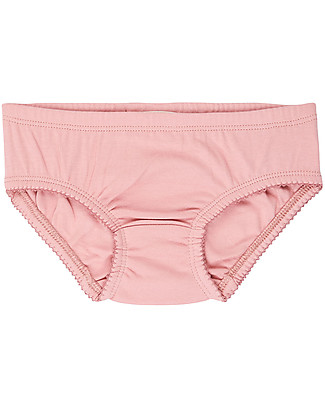 Sense Organics Paris Retro Slips Pack of 2 - Rose + Stripes - 100% Organic Cotton Briefs