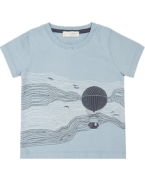 Sense Organics Short Sleeves Shirt Ibon - Hot Air Balloon - 100% organic cotton T-shirts