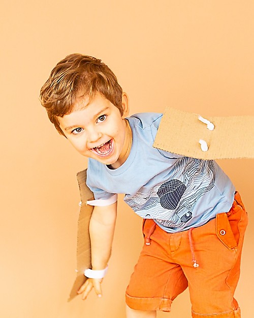 Sense Organics Short Sleeves Shirt Ibon - Hot Air Balloon - 100% organic cotton T-shirts
