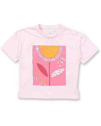 Sense Organics Sophie Short Sleeve Shirt - Rose + Flower - 100% Organic Cotton GOTS T-shirts