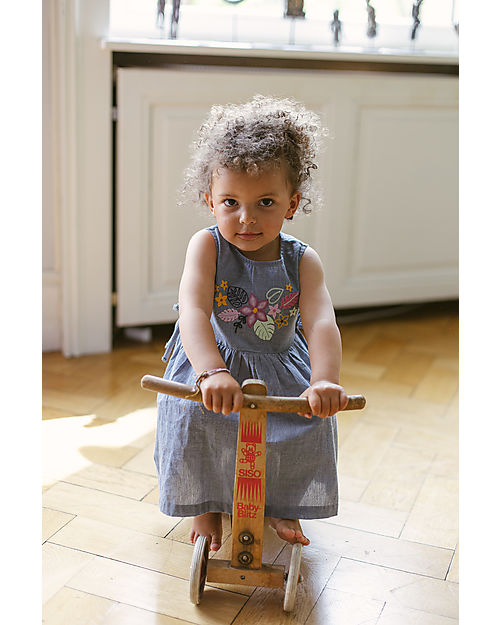 Sense Organics Tuana Sleeveless Dress - Flower Embroidery - 100% Organic Cotton Dresses_