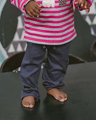 Sense Organics Vanna Baby Pants - Navy - 100% Organic Cotton Trousers