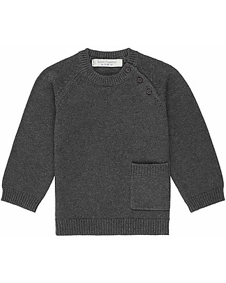 Sense Organics Victor Baby Knitted Sweater - Anthracite + Polar Bear - 100% Organic Cotton
Sweater Anthracite +
Polar Bear Jumpers